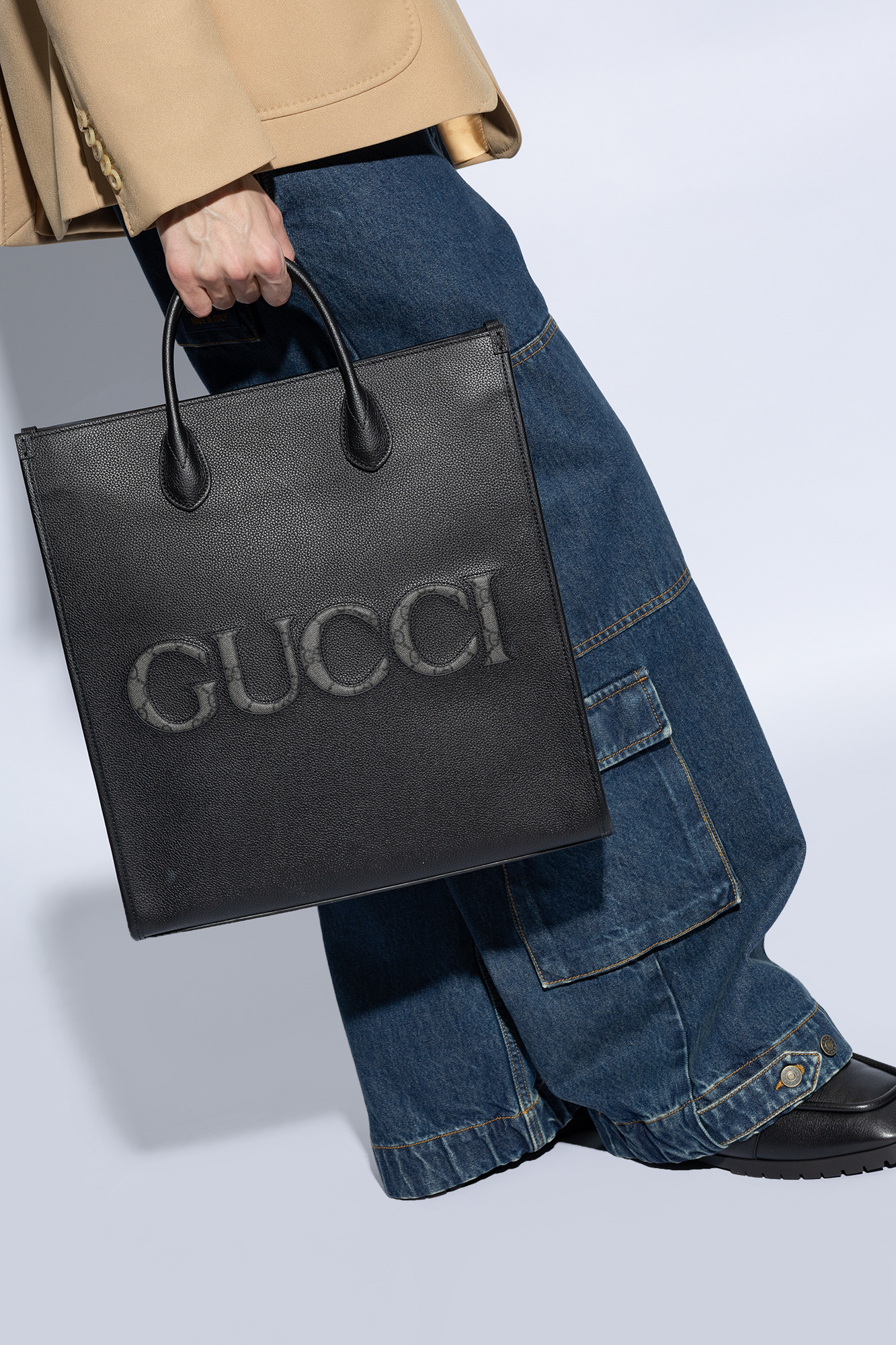 Gucci shopping tote discount bag